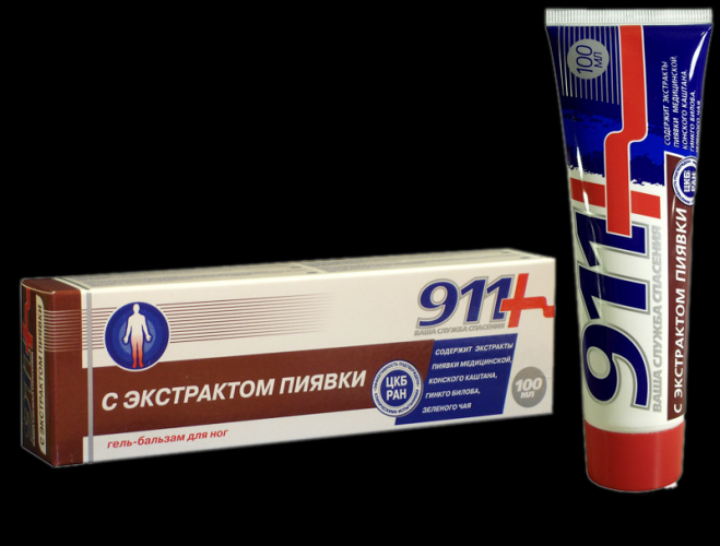- Интернет - заказ - Гель-бальзам с экстрактом пиявки 911 100 мл